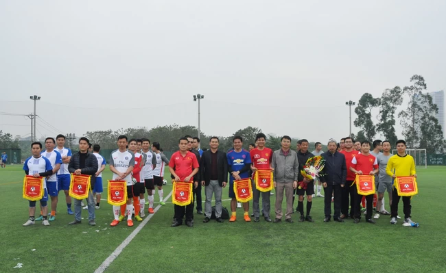 KHAI MẠC GIẢI BÓNG ĐÁ MINI KIỂM TOÁN NHÀ NƯỚC LẦN THỨ 13