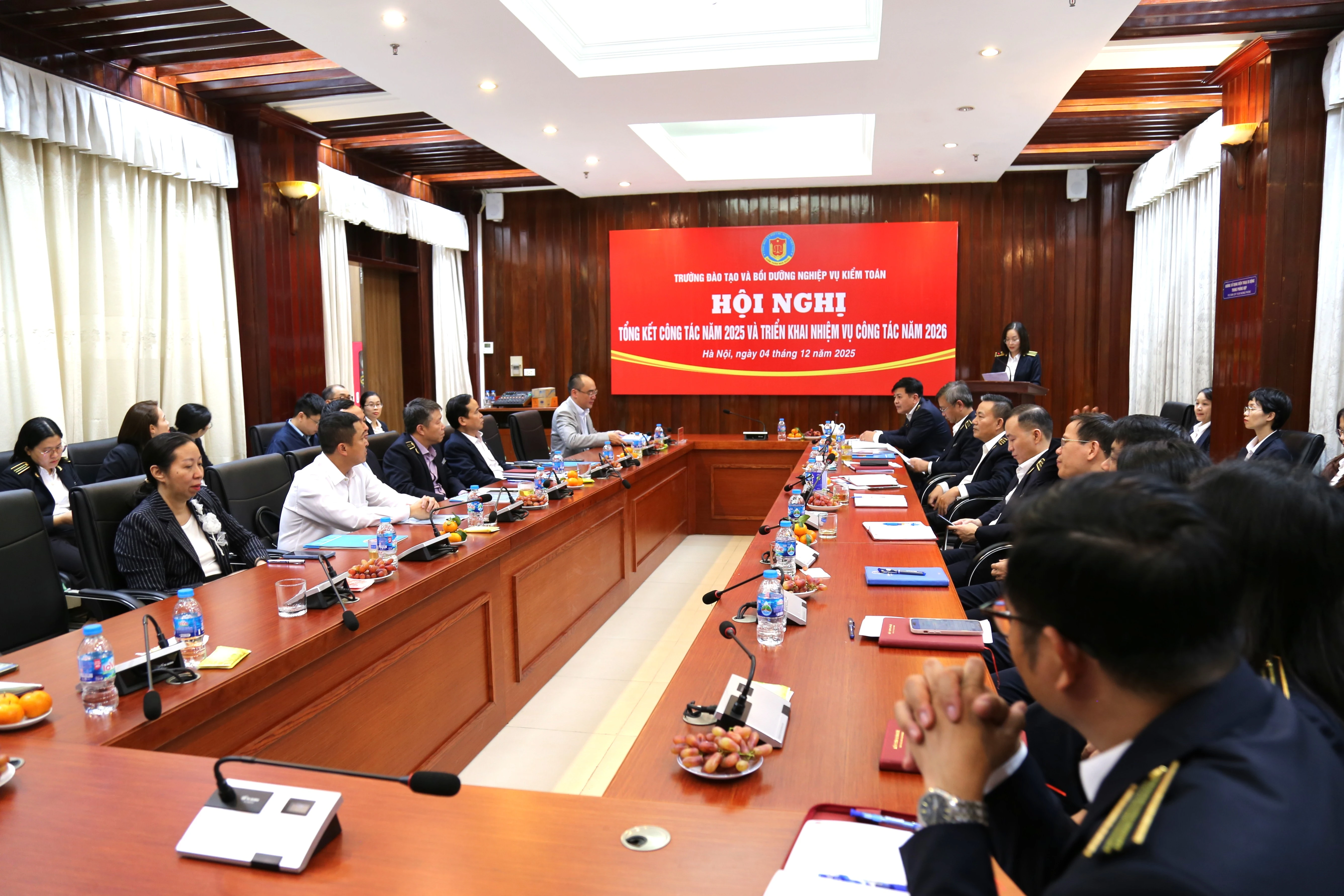 Trường Đào tạo và Bồi dưỡng nghiệp vụ kiểm toán tổ chức Hội nghị tổng kết công tác năm 2025 và triển khai chương trình công tác năm 2026